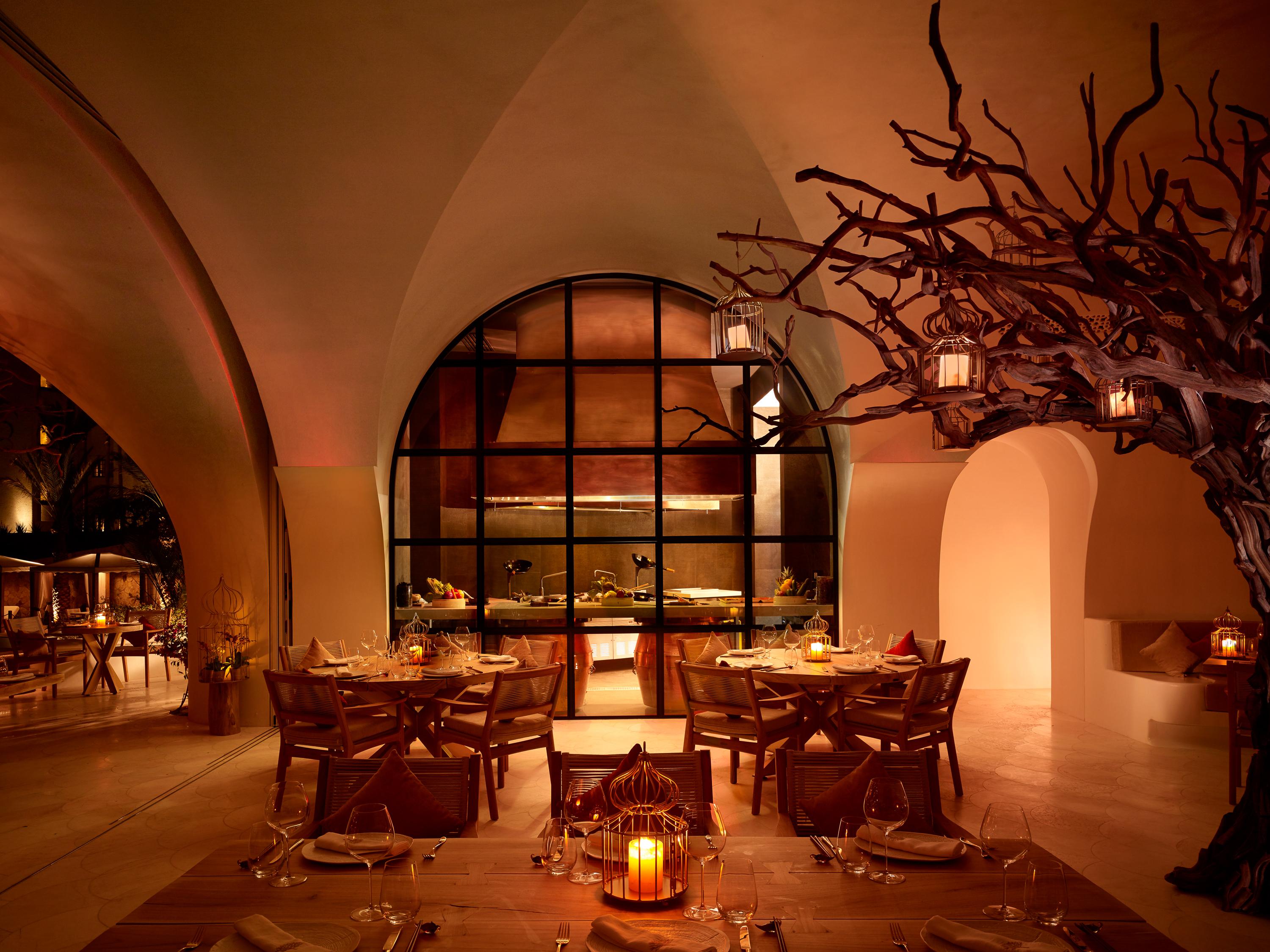 Ãrbol Pan-Asian fine dining under lantern-lit trees