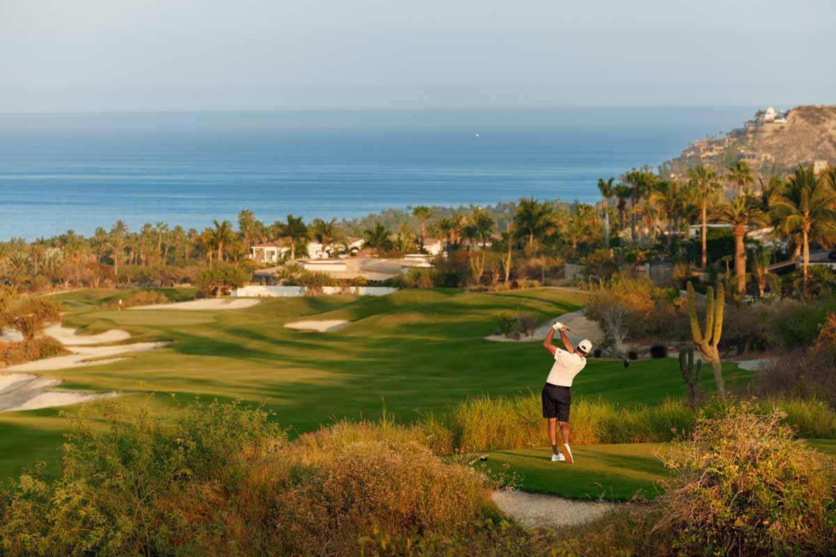 Palmilla Golf Club 27-hole Jack Nicklaus Signature championship course against ocean views