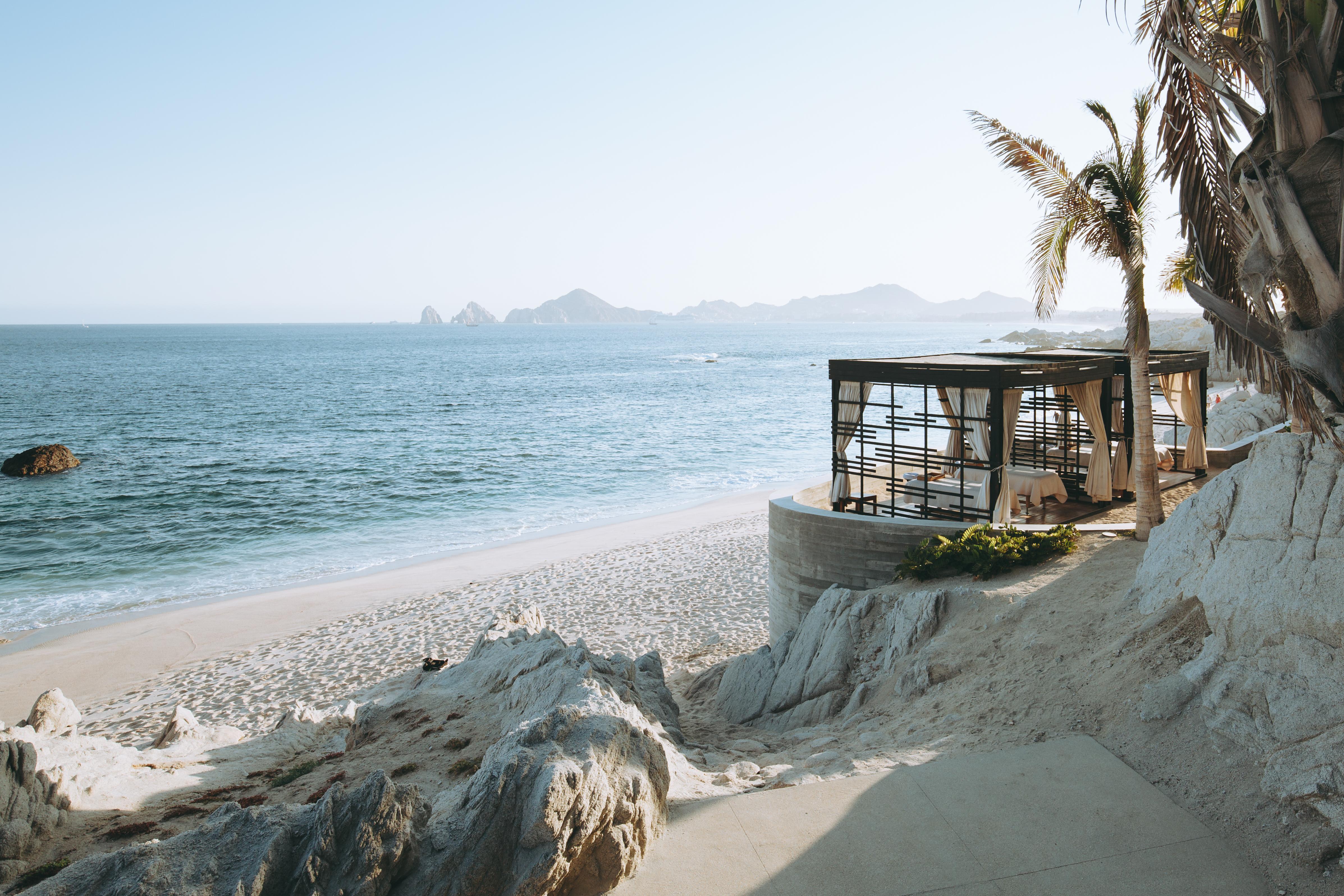 Currents Spa Oceanfront Cabanas