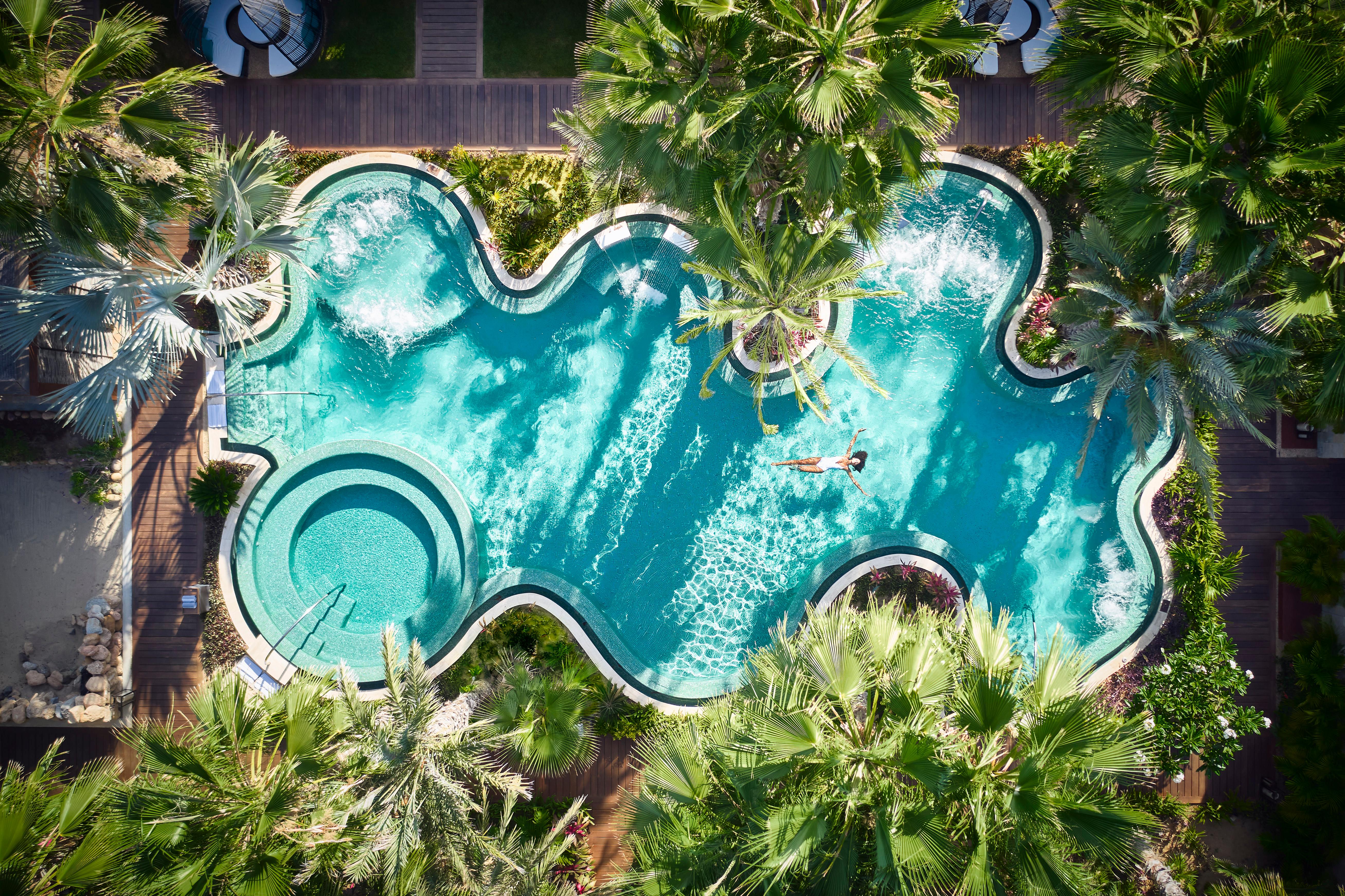 Alkemia Spa outdoor hydrotherapy vitality circuit