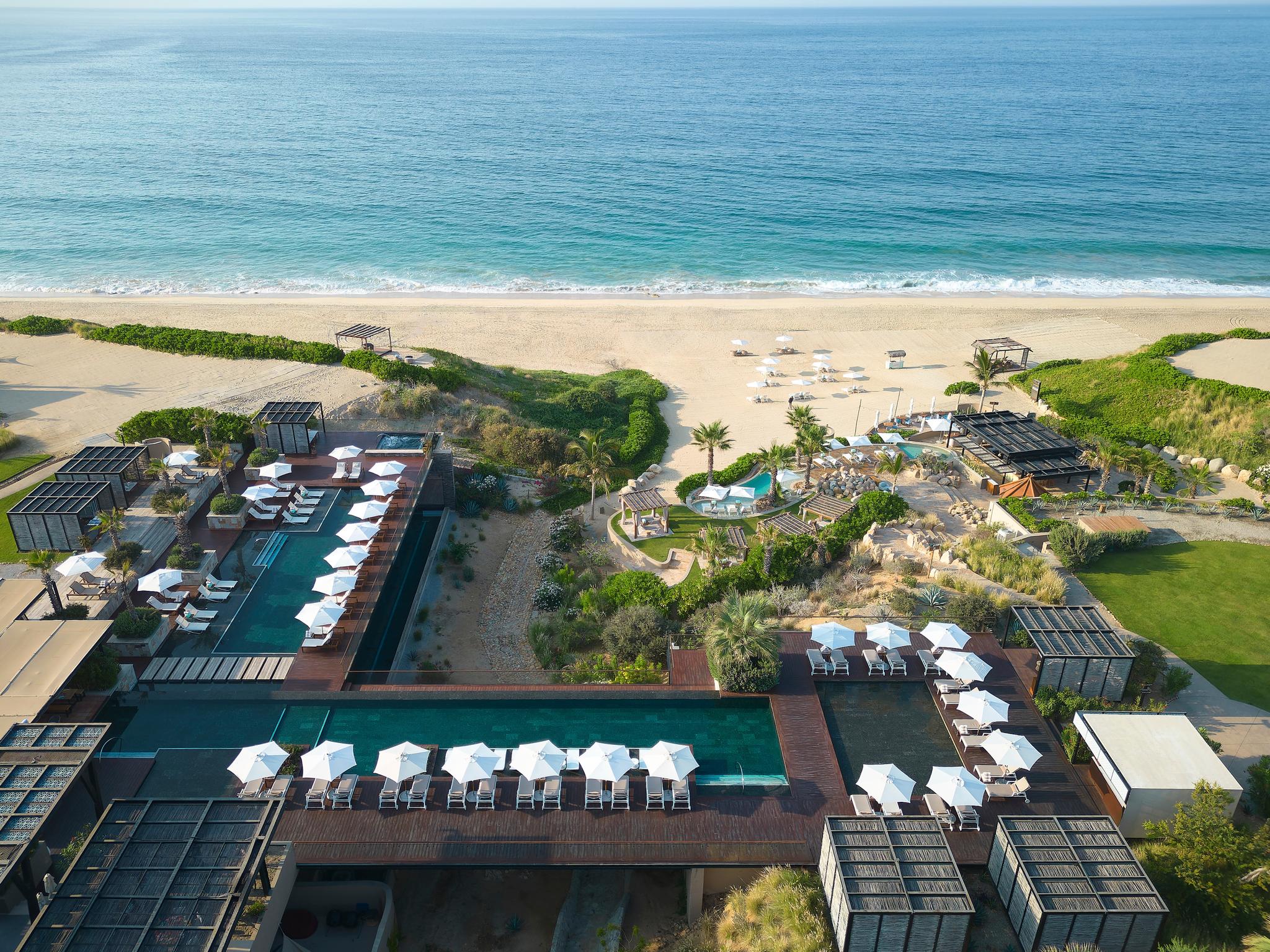 Zadun a Ritz-Carlton Reserve main infinity pool overlooking the Sea of Cortez