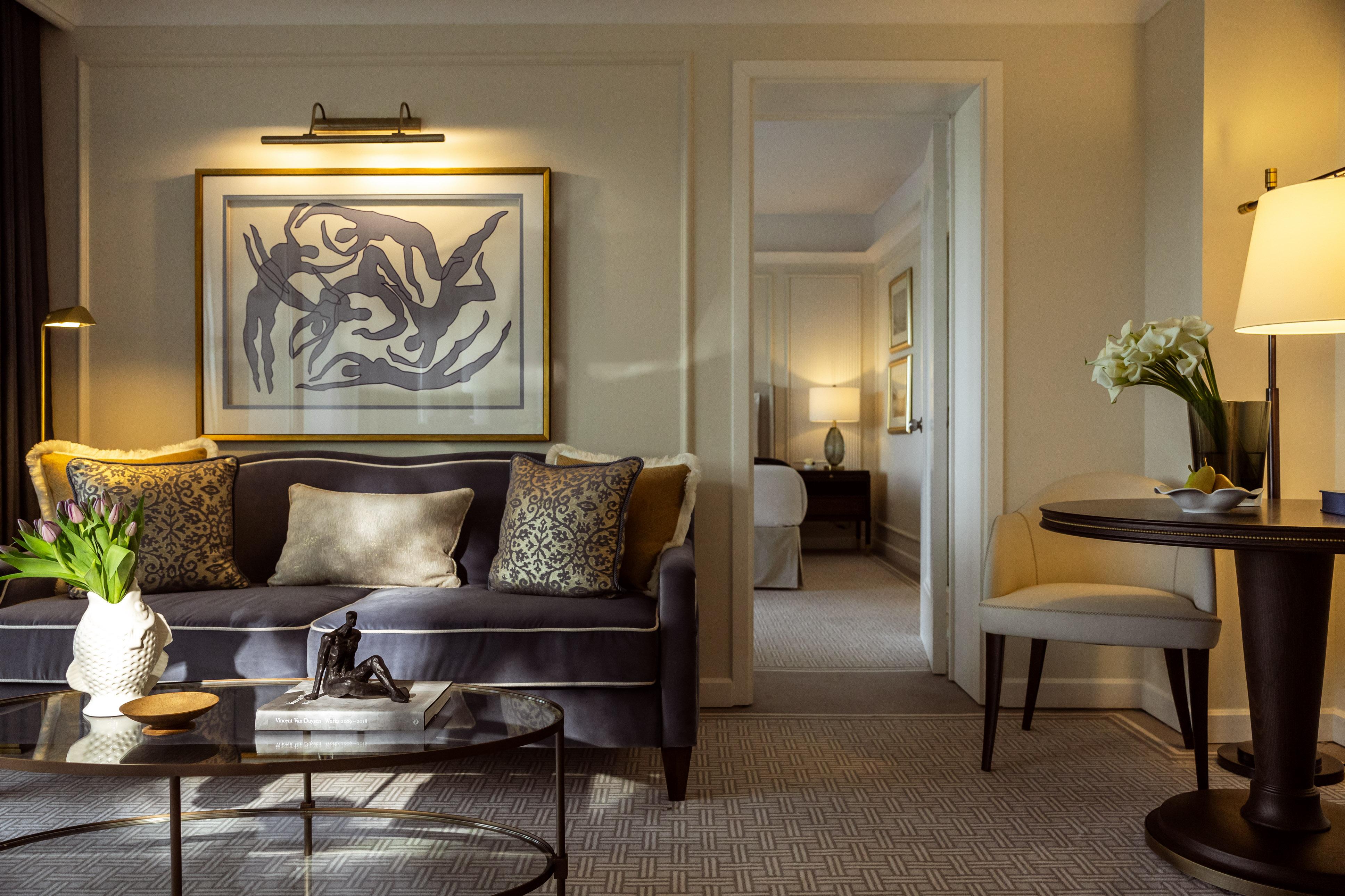 Palatial Grand Suite Living Salon