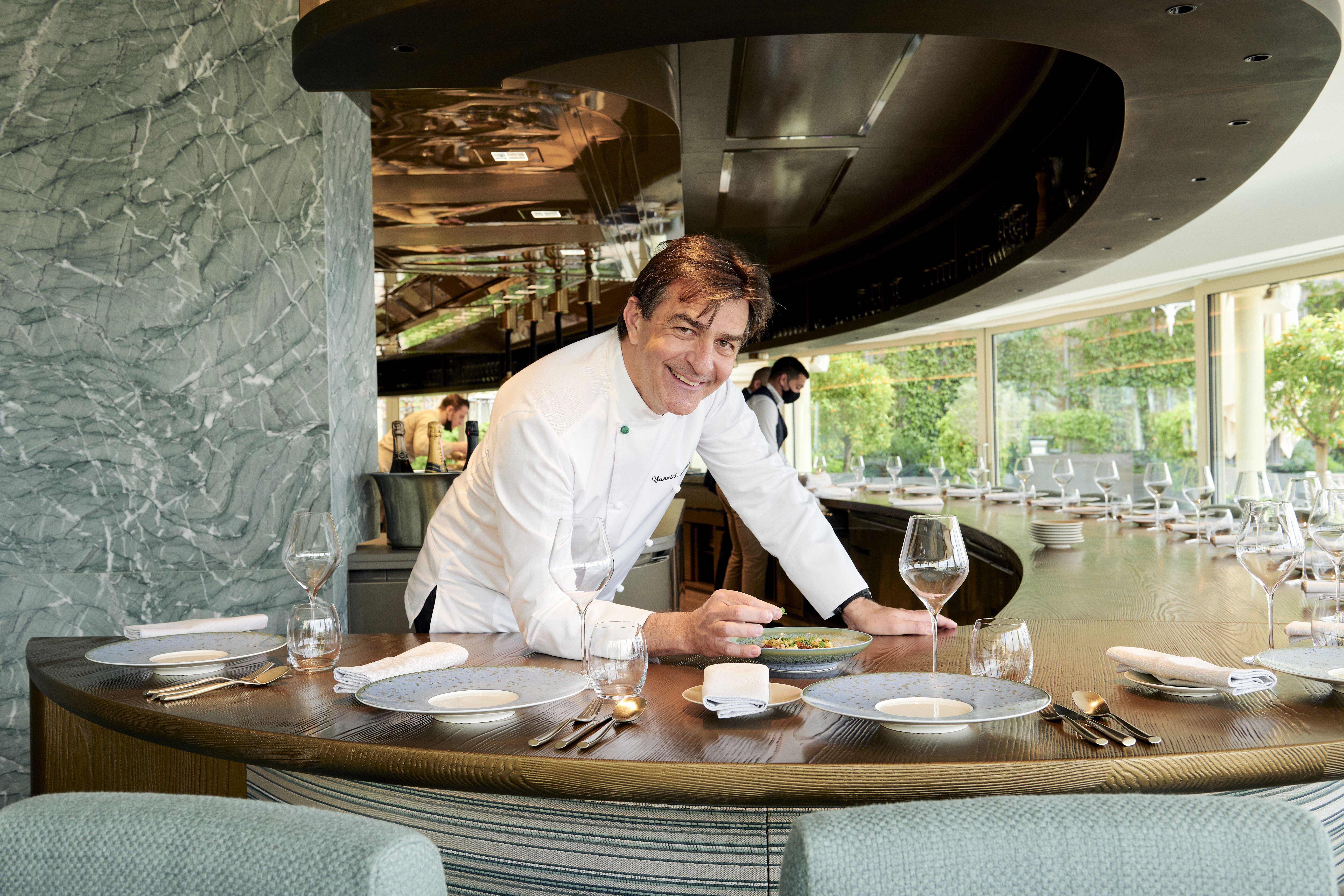 Michelin-Starred Restaurant Pavyllon Monte-Carlo by Chef Yannick Alléno