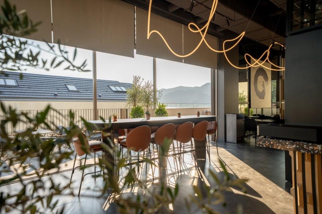SIRO Social Rooftop Lounge on the 7th Floor with Panoramic Tivat Bay Views