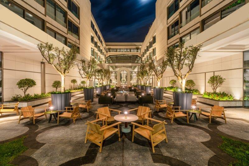 L'Orangeraie Courtyard Garden Oasis