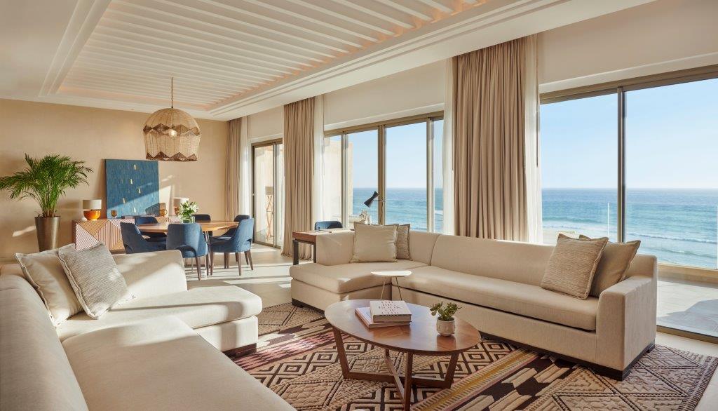 Fairmont Deluxe Ocean View Suite Living Salon