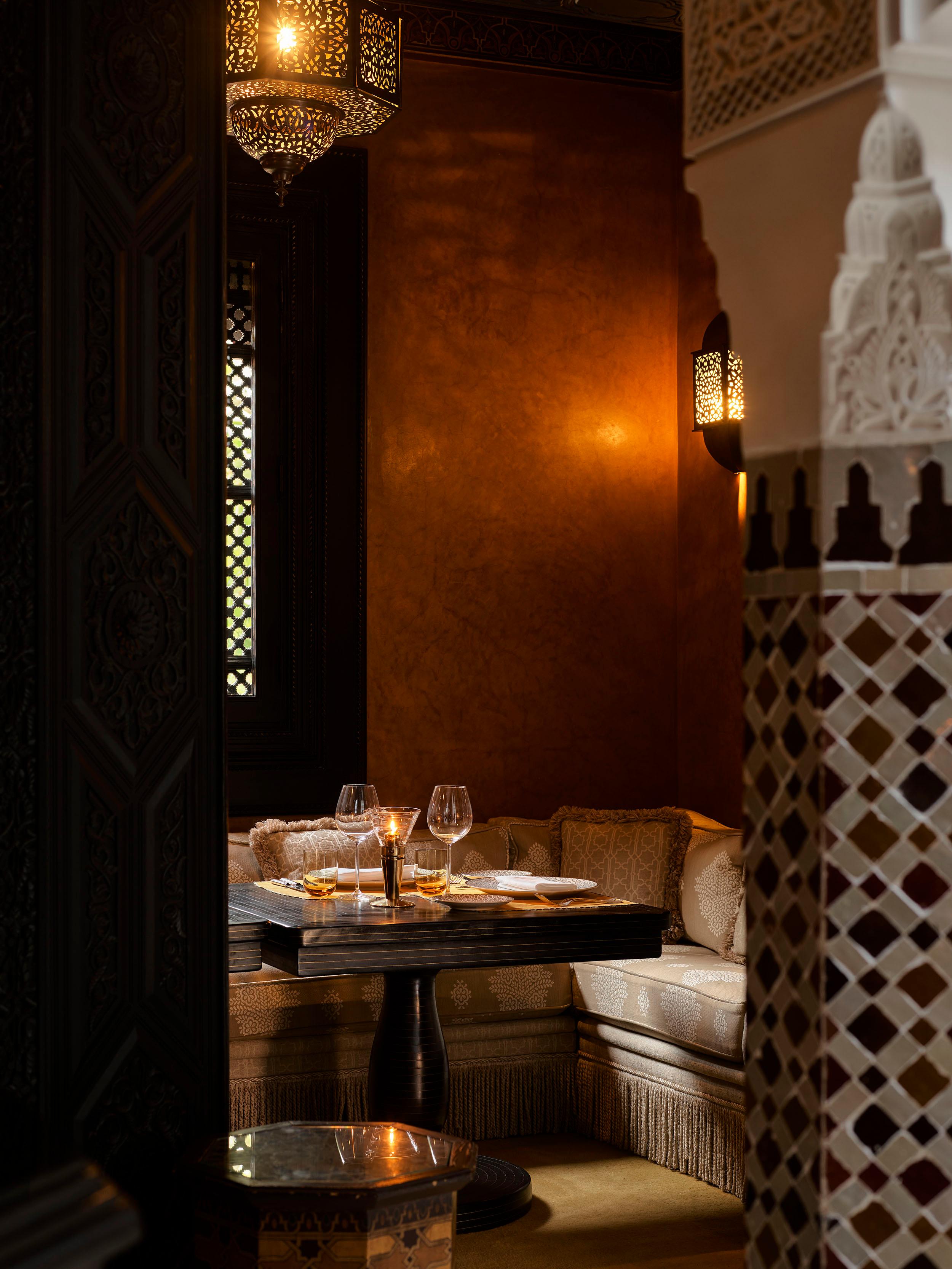 Le Marocain Fine Dining Arab-Andalusian Salon