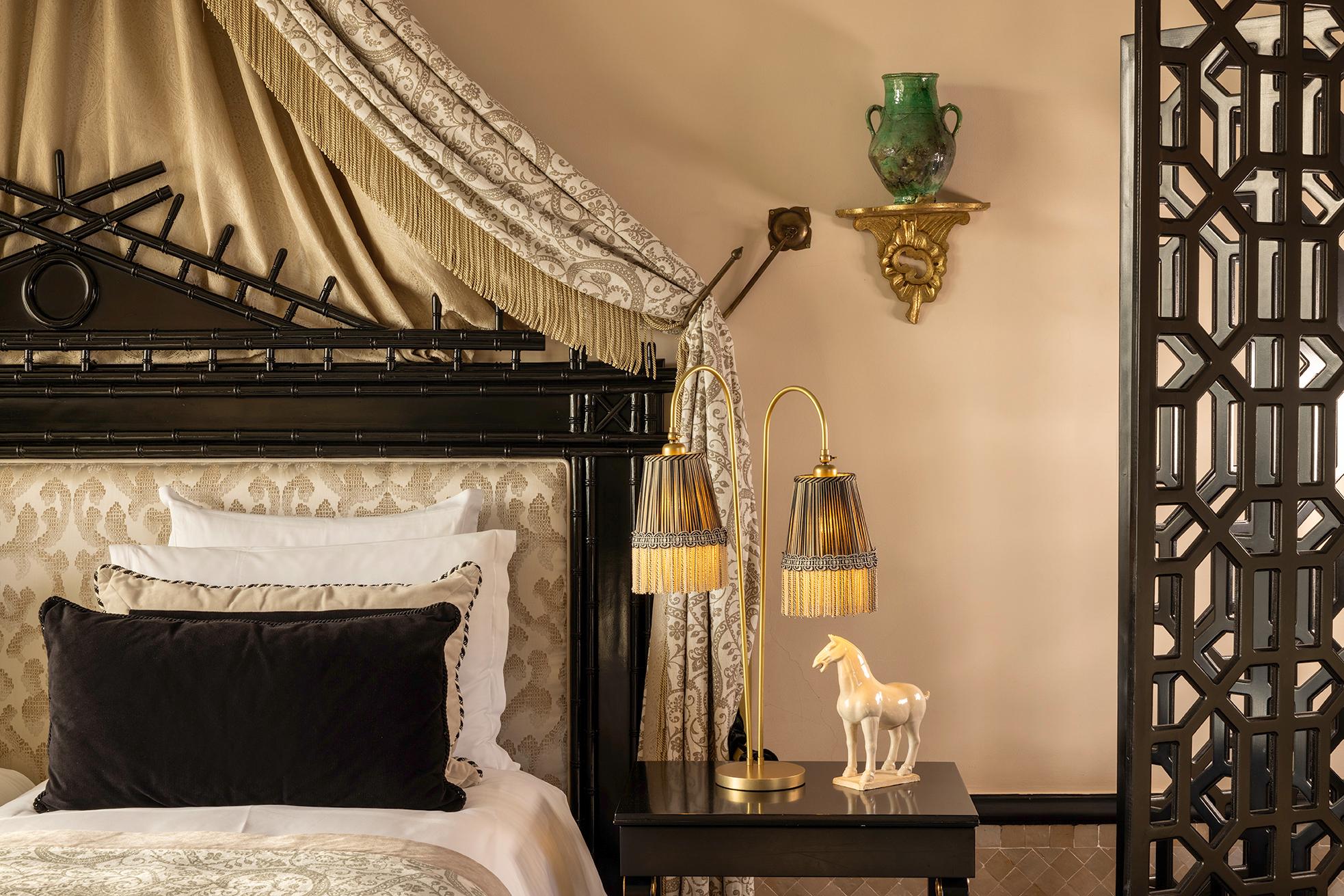 Junior Suite Living Area with Moroccan Furnishings