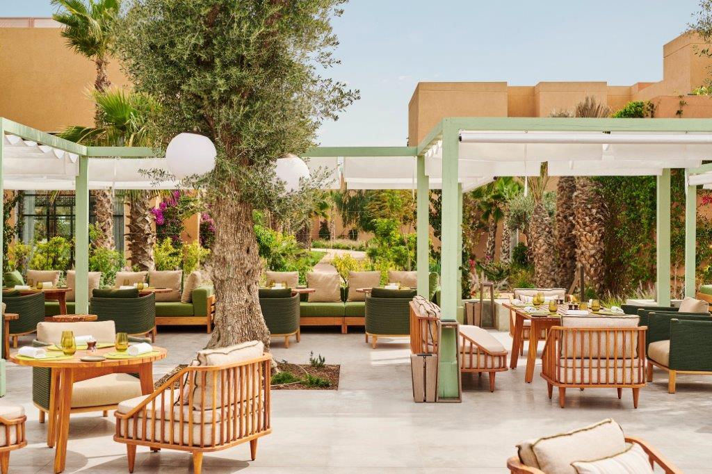 Le Pavillon Terrace Dining