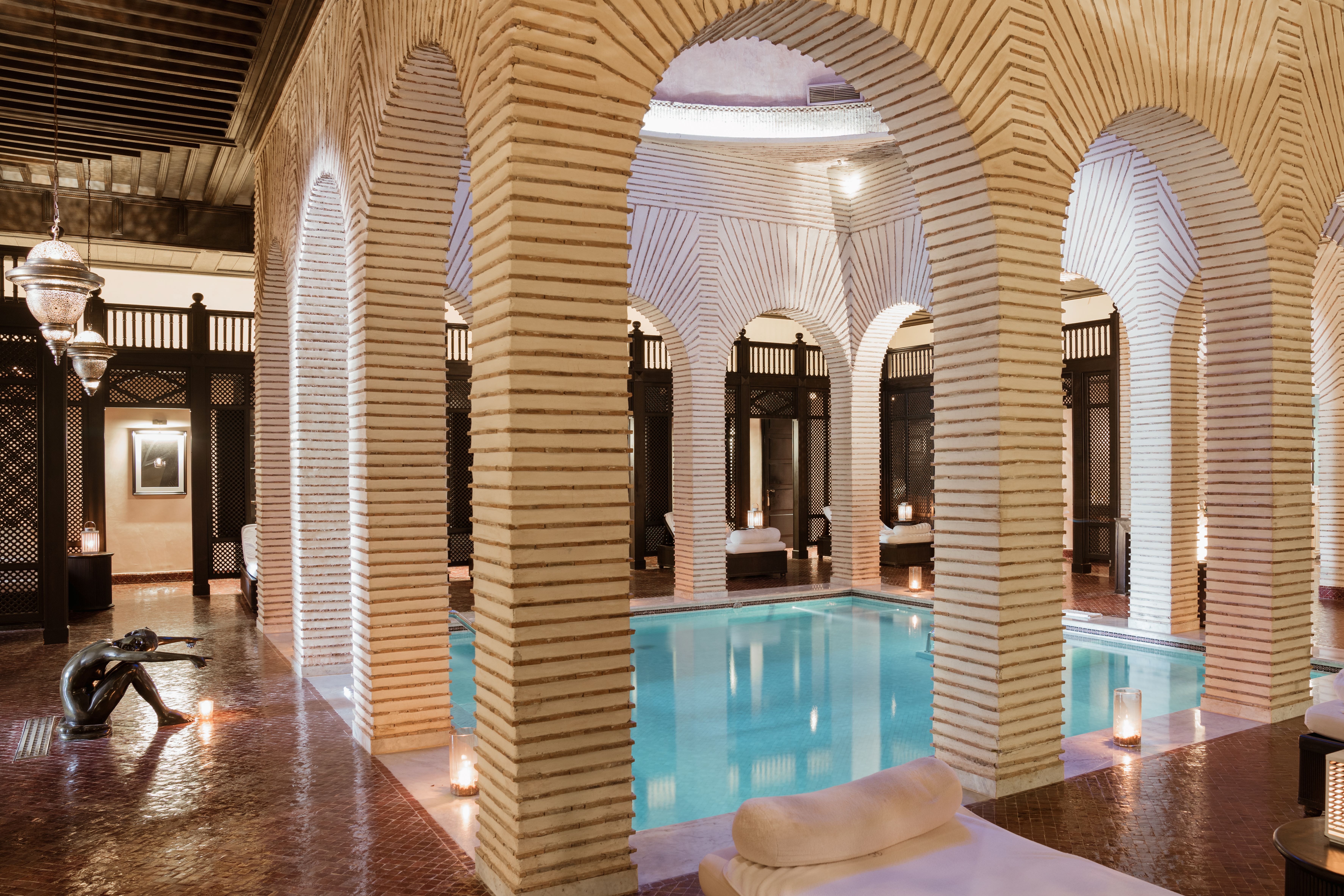 Chenot Spa Heated Vitality Pool