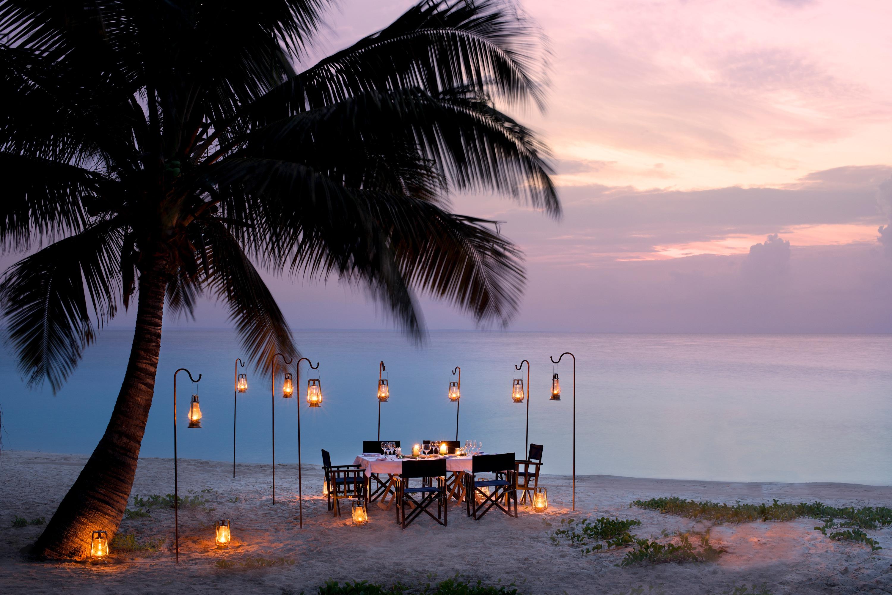 Private Candlelit Beach Dinner