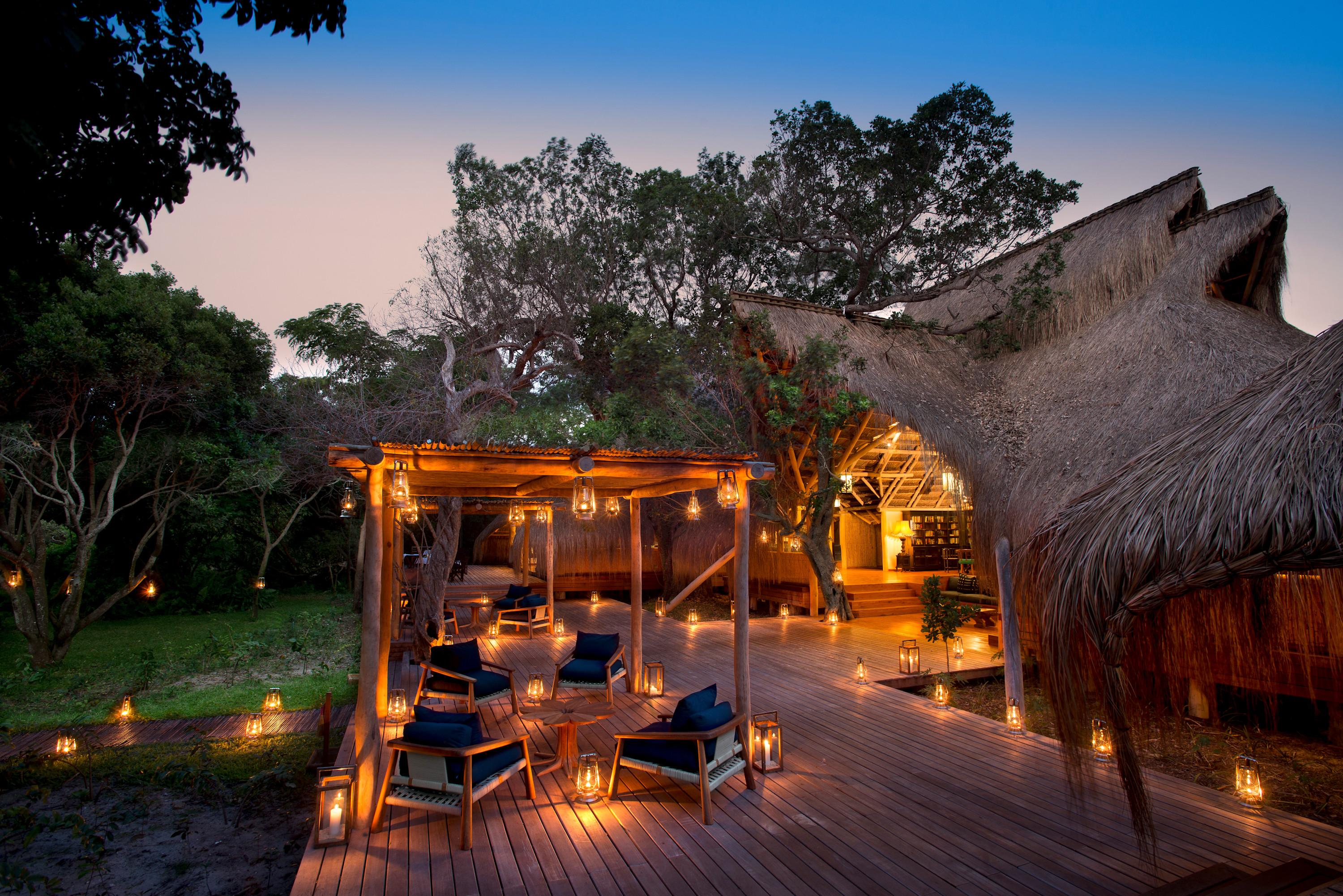 Open-Air Main Lodge Deck