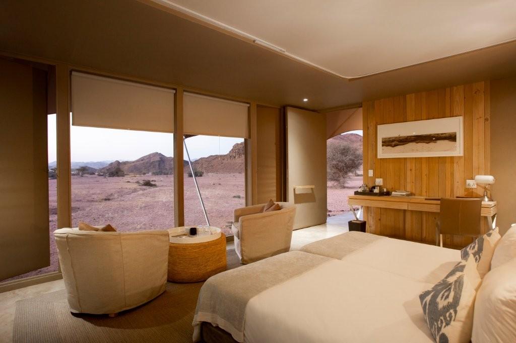 Draped Desert Suite Interior