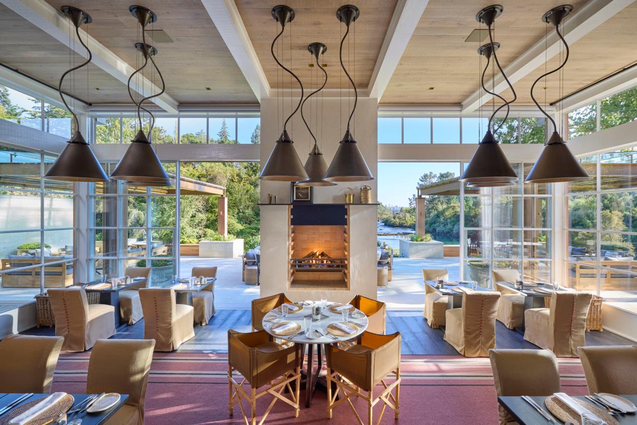 Huka Lodge Dining Room