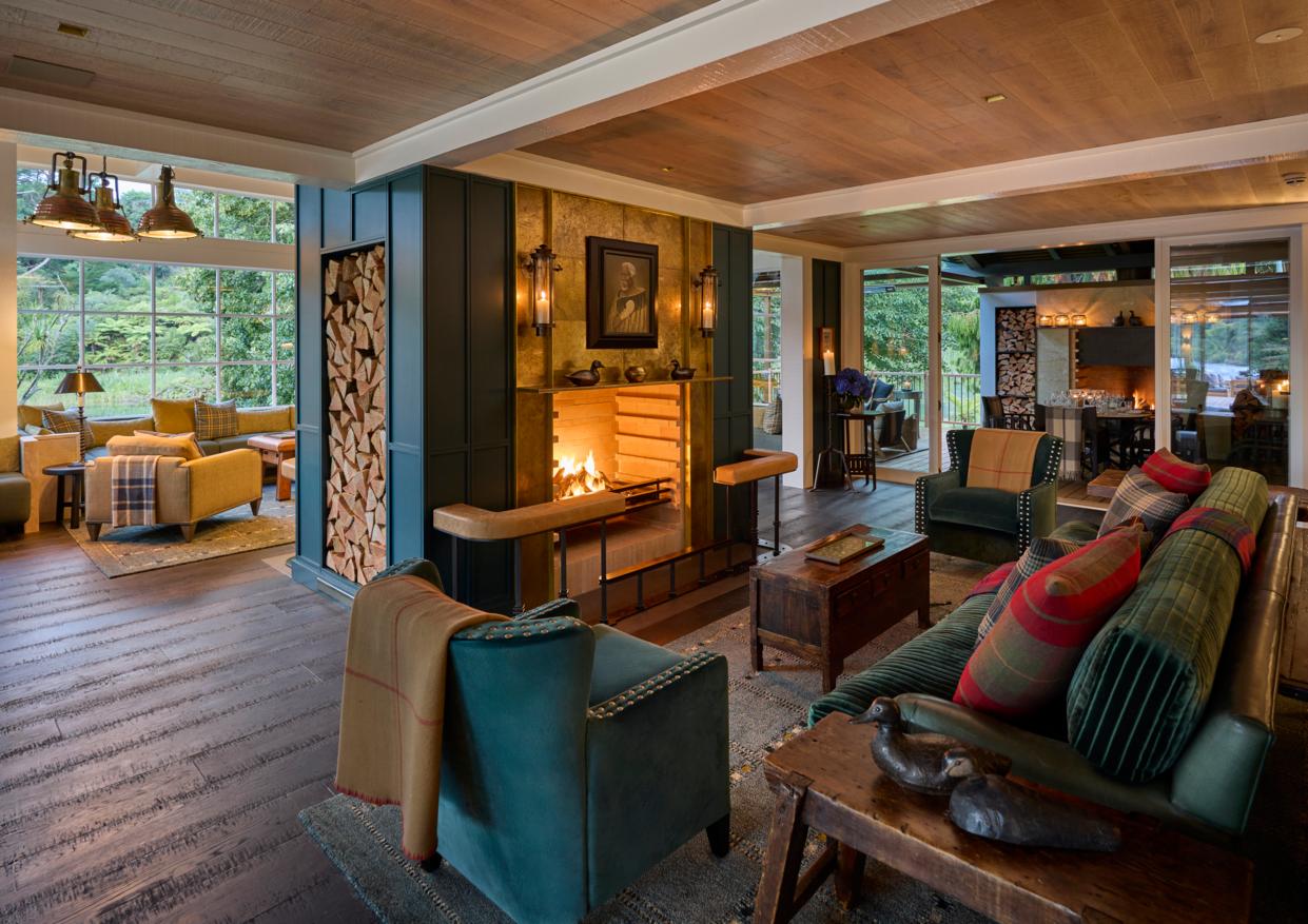 Huka Lodge River Room Interior