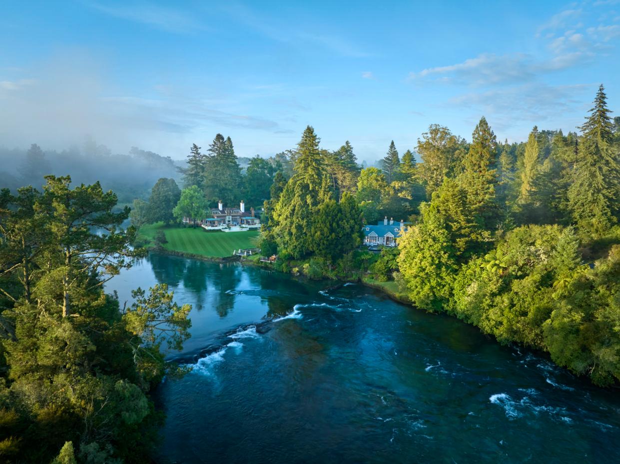 Huka Lodge - Luxury Hotel in Taupo, New Zealand