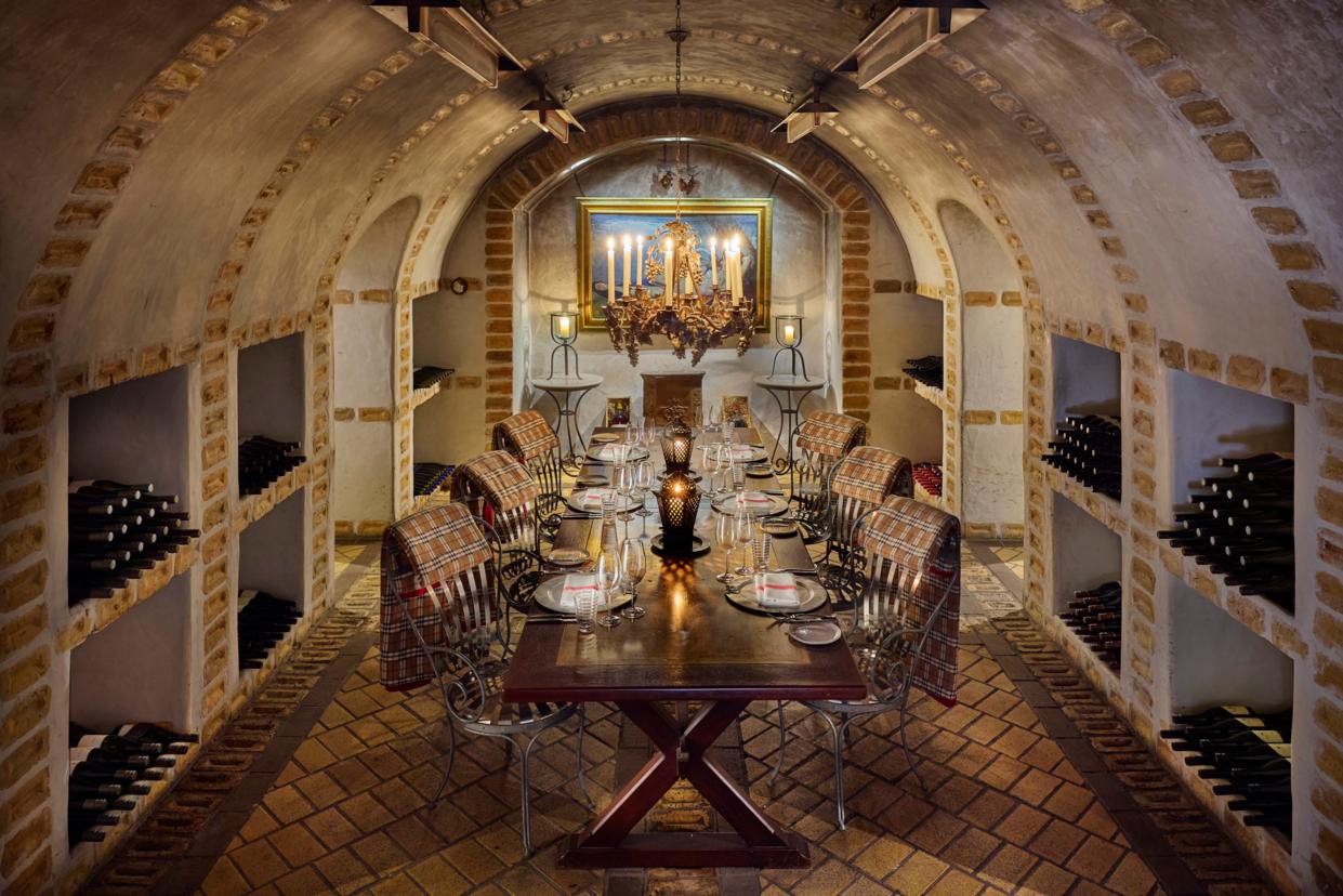 Underground Wine Cellar Dining