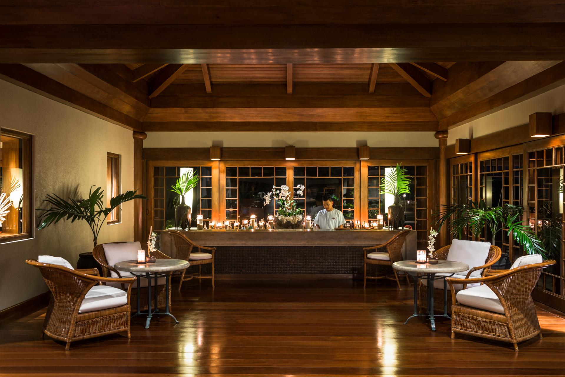 The Lobby Bar at Amanpulo