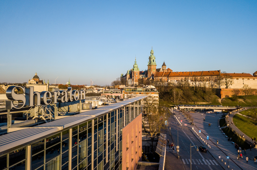 Sheraton Grand Krakow luxury hotel Poland