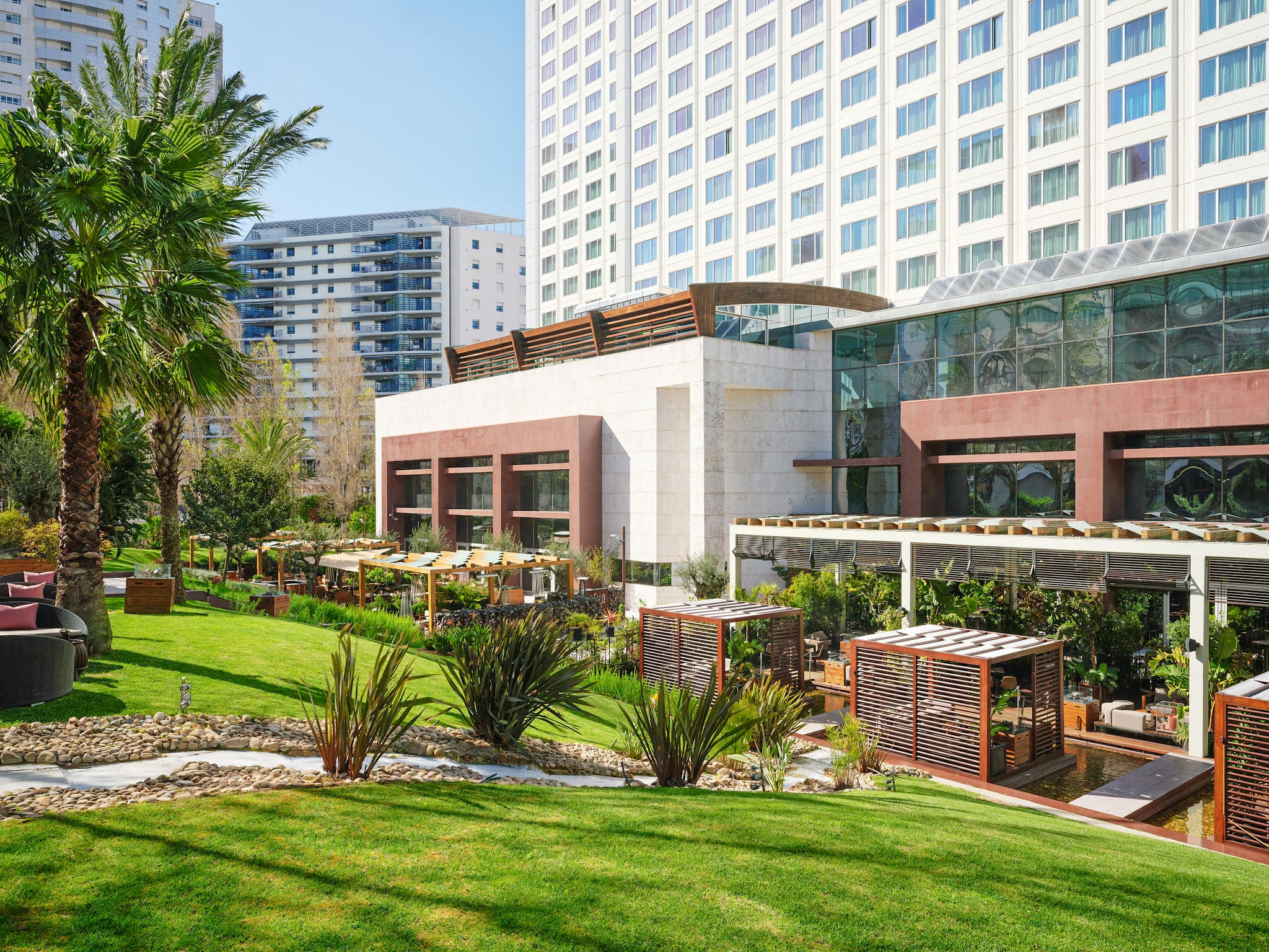 Corinthia Lisbon Panoramic Cityscape Overlooking Monsanto Natural Park
