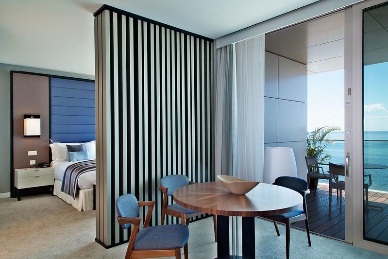 Signature Atlântico Suite Living Room with Direct Ocean Vistas