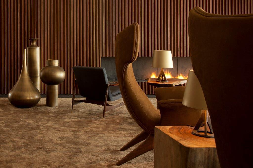 Minimalist Reception and Art Salon