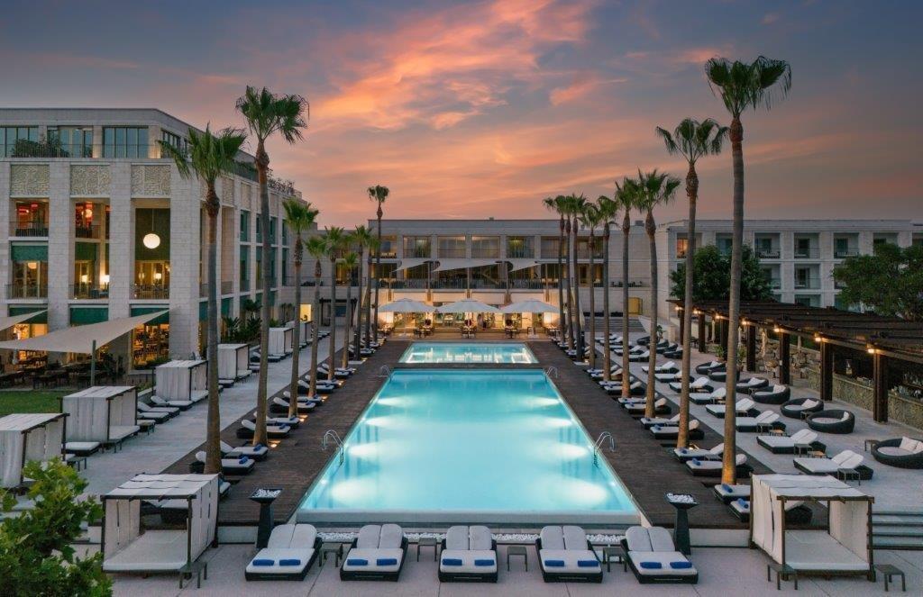 Victoria Golf Resort & Spa Main Illuminated Pool and Fairways