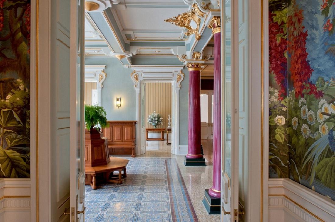 Vidago Palace Hotel Historic Regal Pink Facade