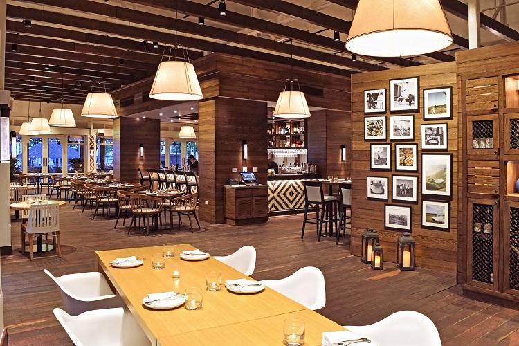 Ca&ntilde;a signature farm-to-table Puerto Rican restaurant interior by Chef Juliana Gonzalez