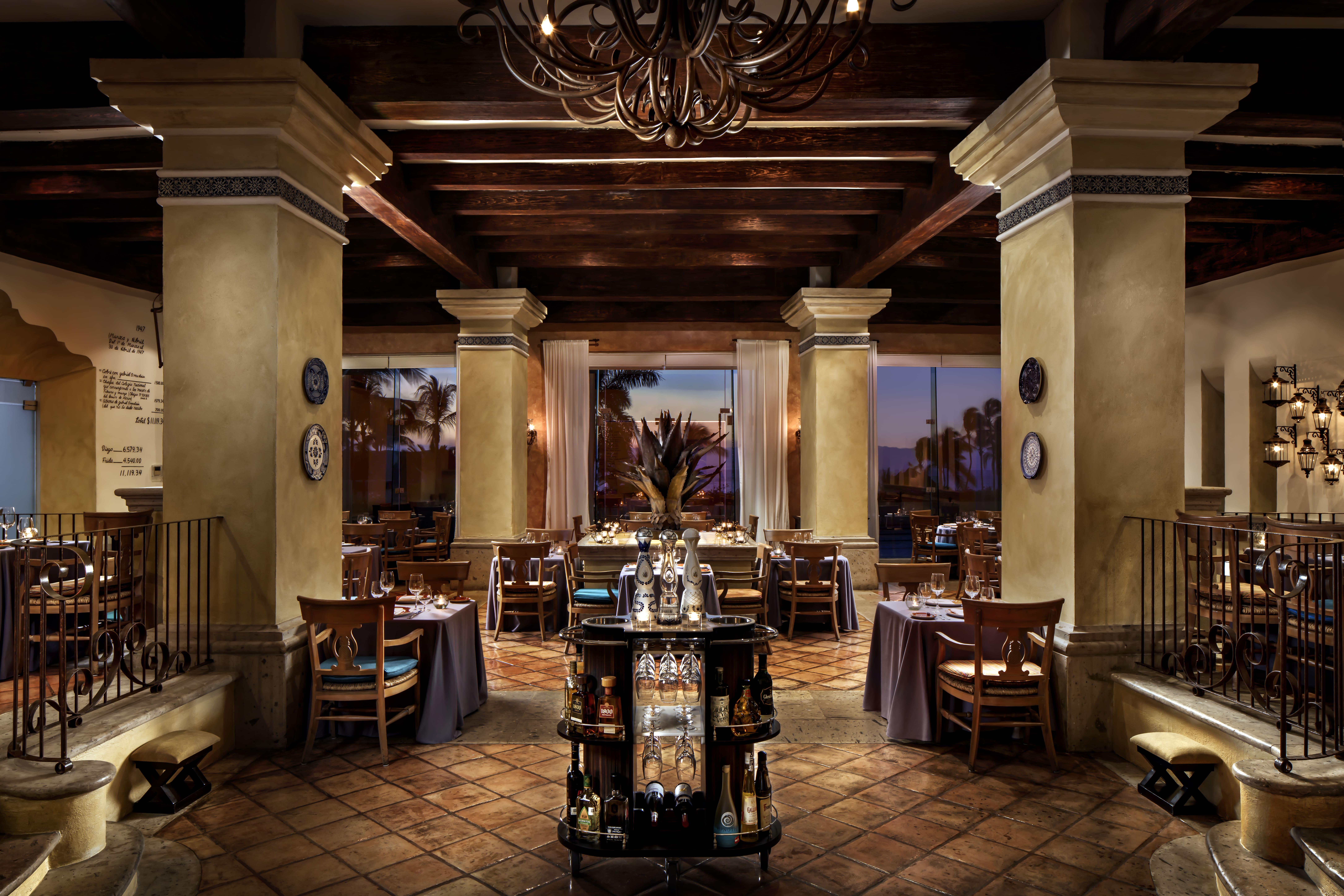 Frida AAA Four-Diamond haute Mexican dining room