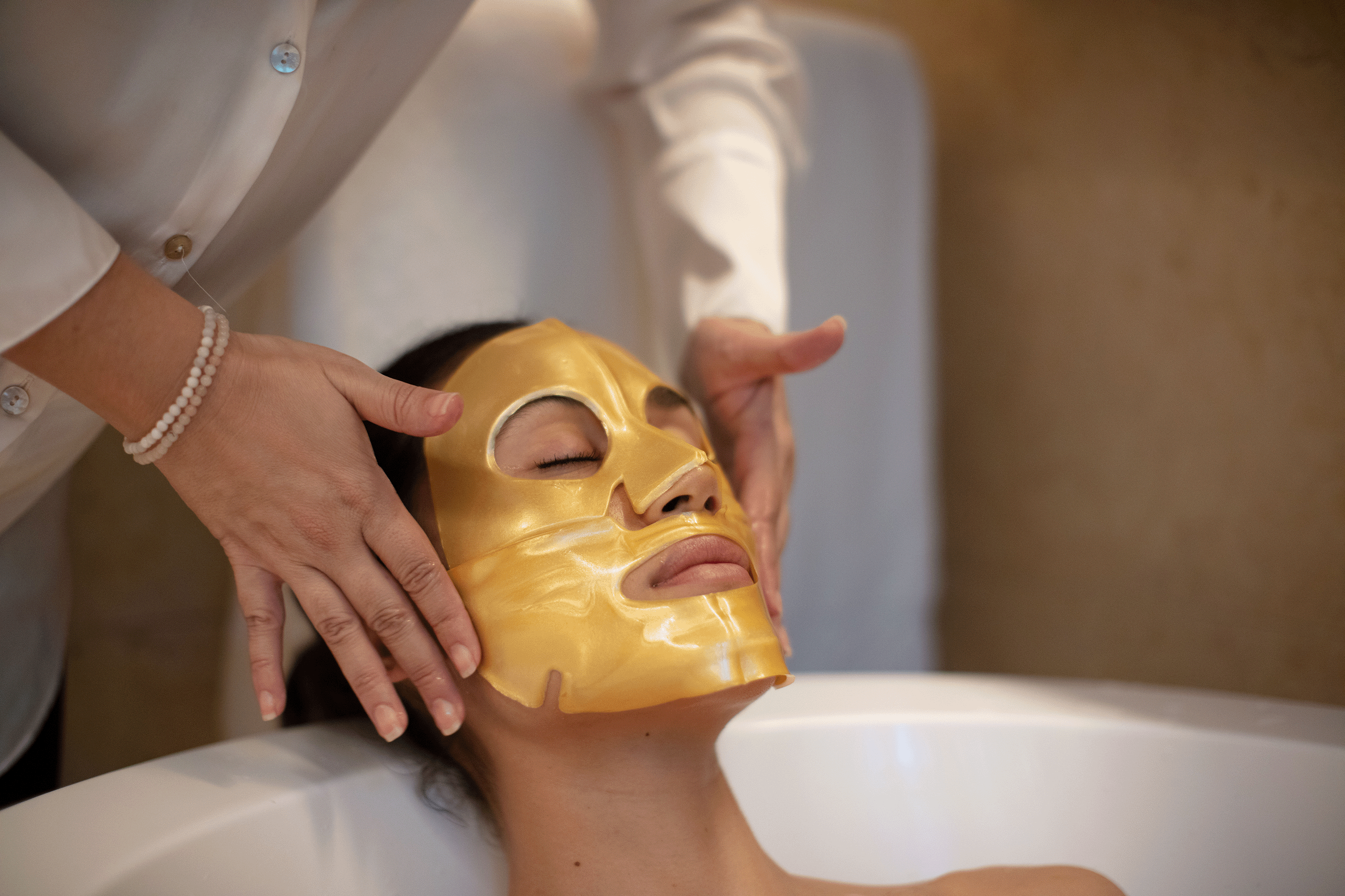 The St. Regis Spa wellness sanctuary with outdoor treatment pavilions