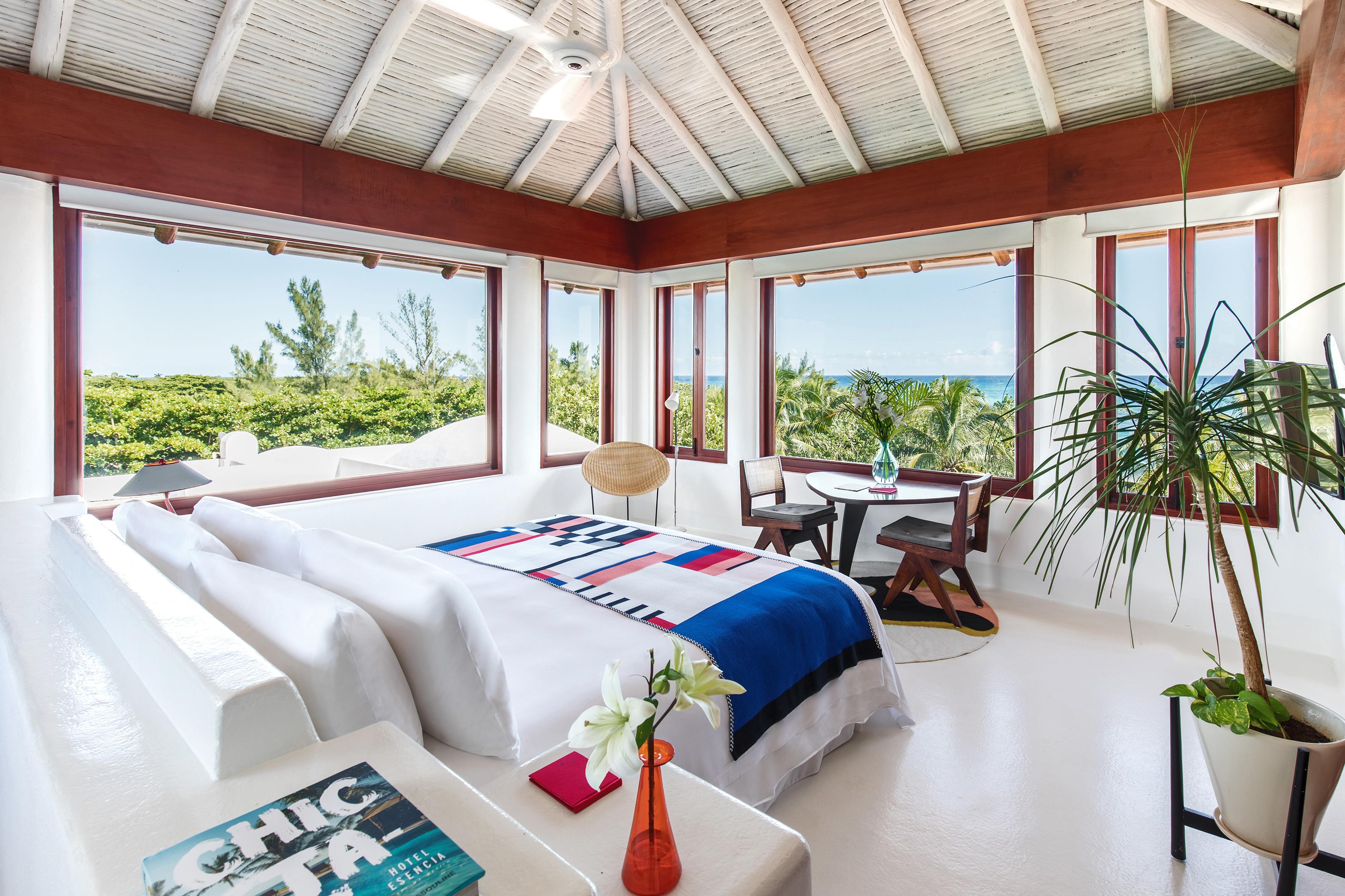 Master Suite with Private Plunge Pool & Mid-Century Art