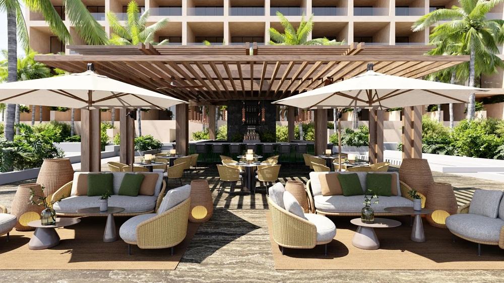 Park Hyatt Riviera Maya Brisa Pool Bar and Oceanfront Pools
