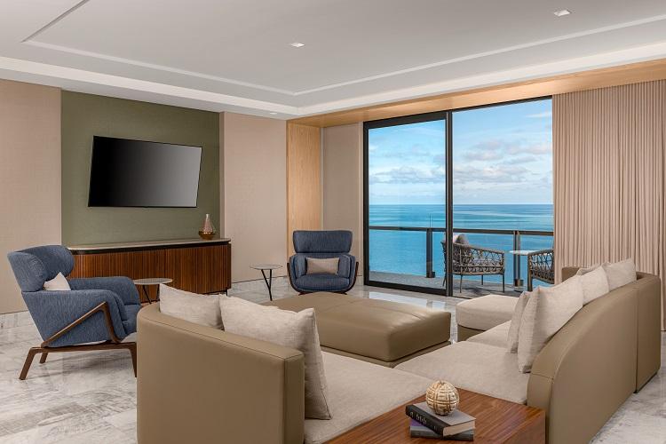 Presidential Oceanfront Suite at Waldorf Astoria Riviera Maya