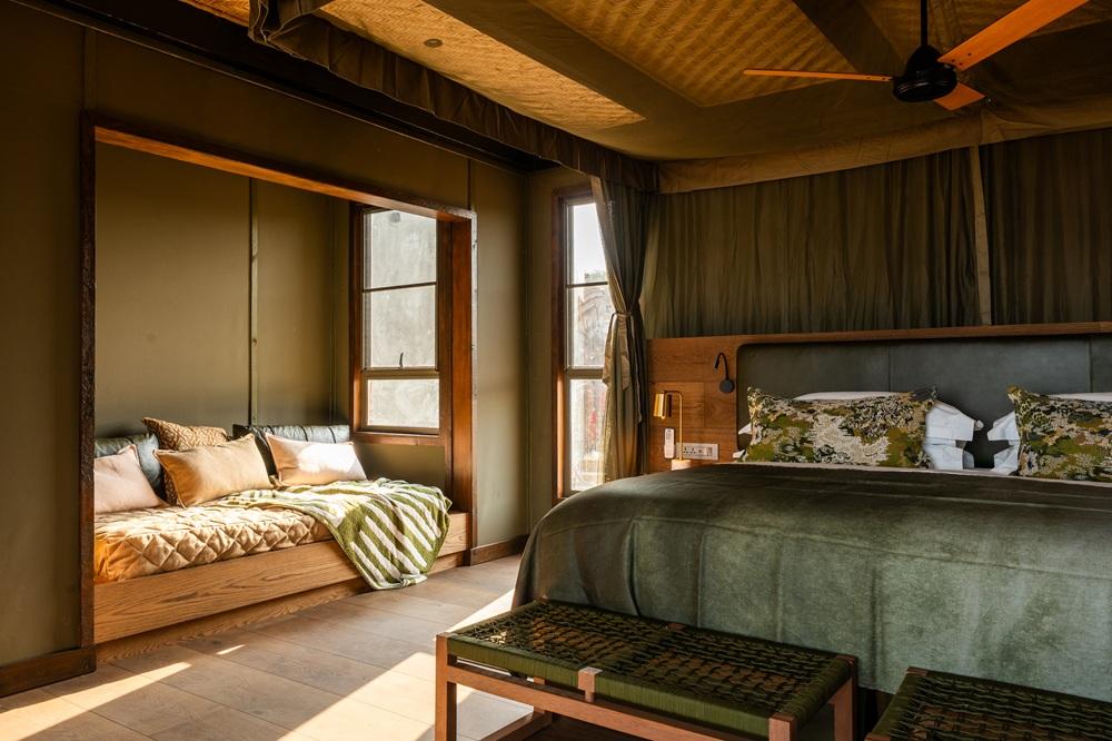 Luxury Tented Suite Bedroom