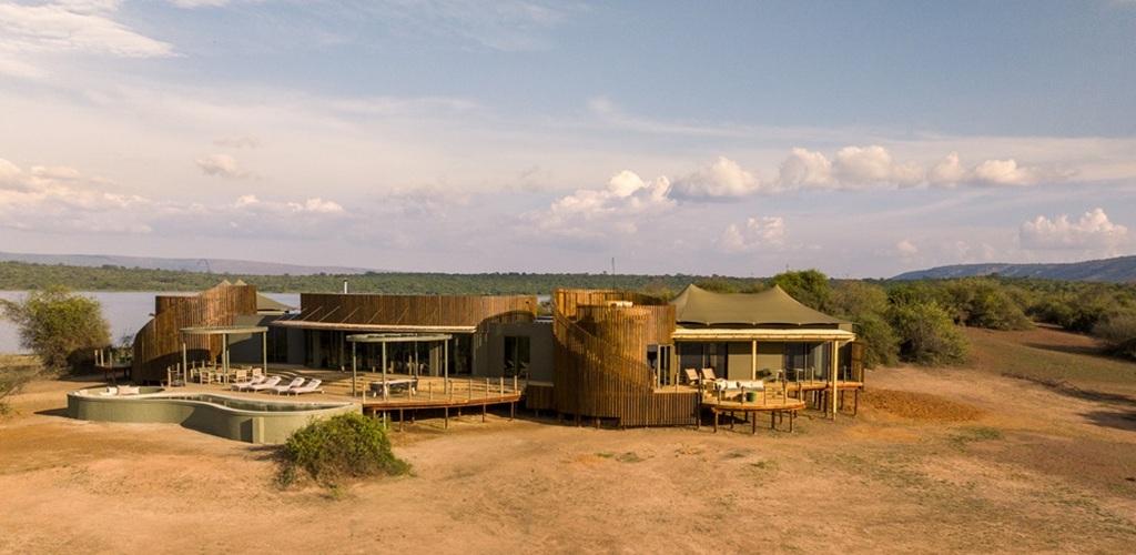 Aerial View of the Sole-Use Luxury Villa