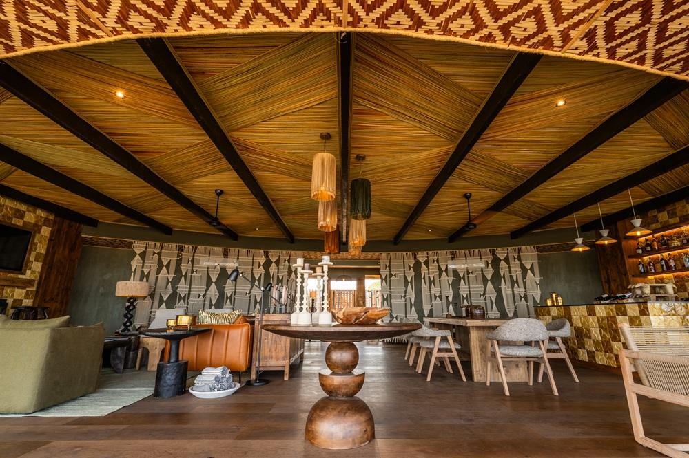 Artisanal Rwandan Villa Entrance