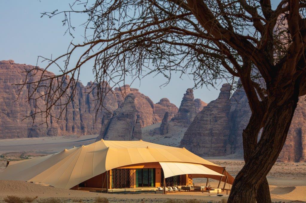 Tented Villa Exterior