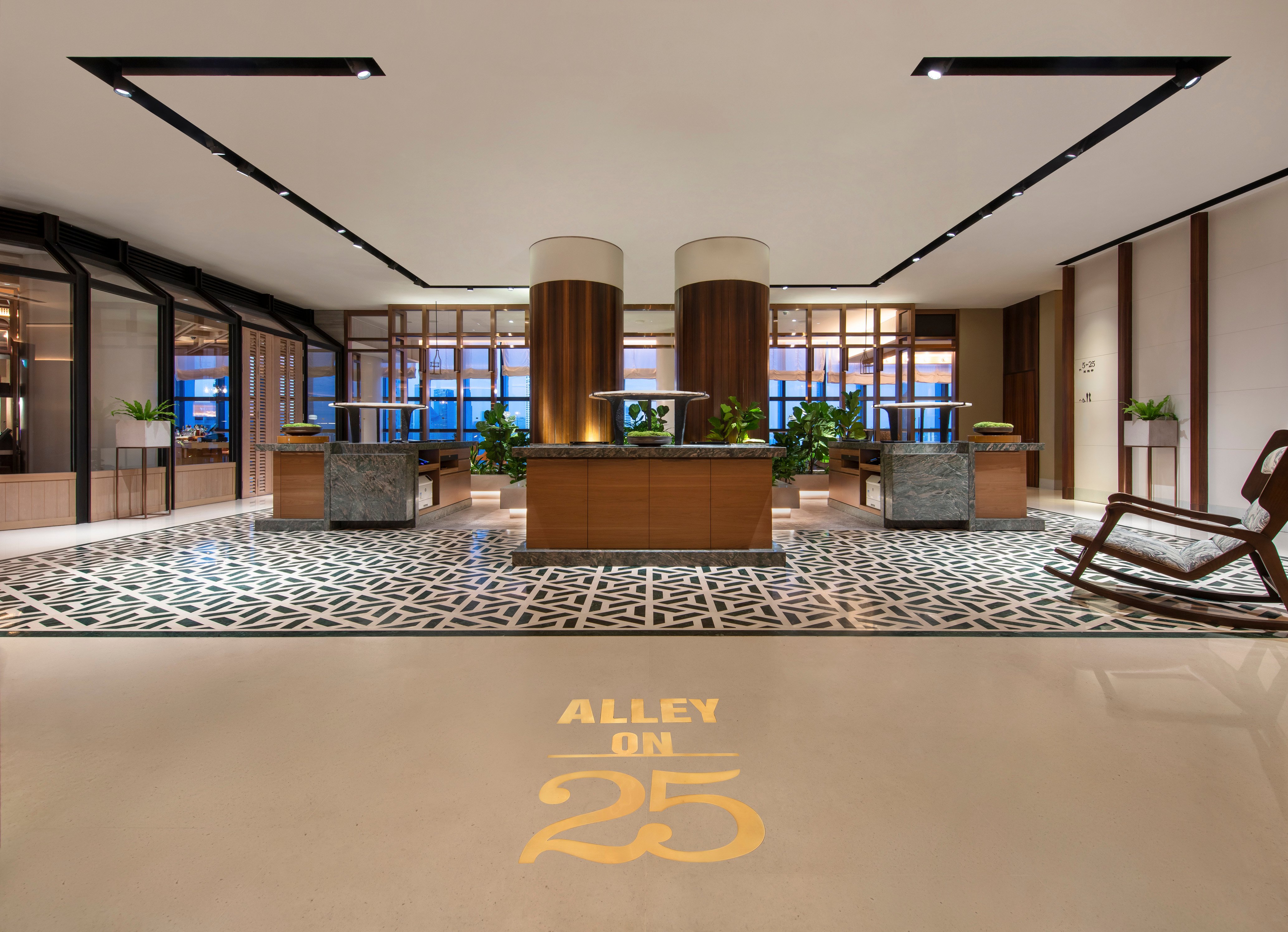 Andaz Singapore Level 25 arrival sky lobby