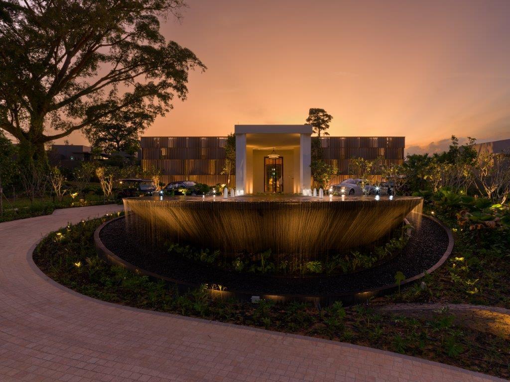 Raffles Sentosa Singapore Porte-Cochere Grand Arrival