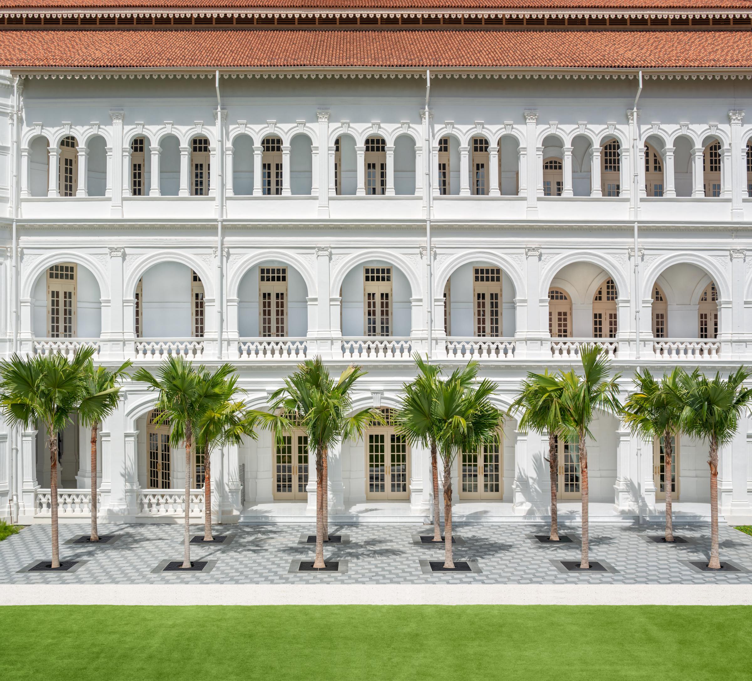 Raffles Singapore Palm Court Gardens