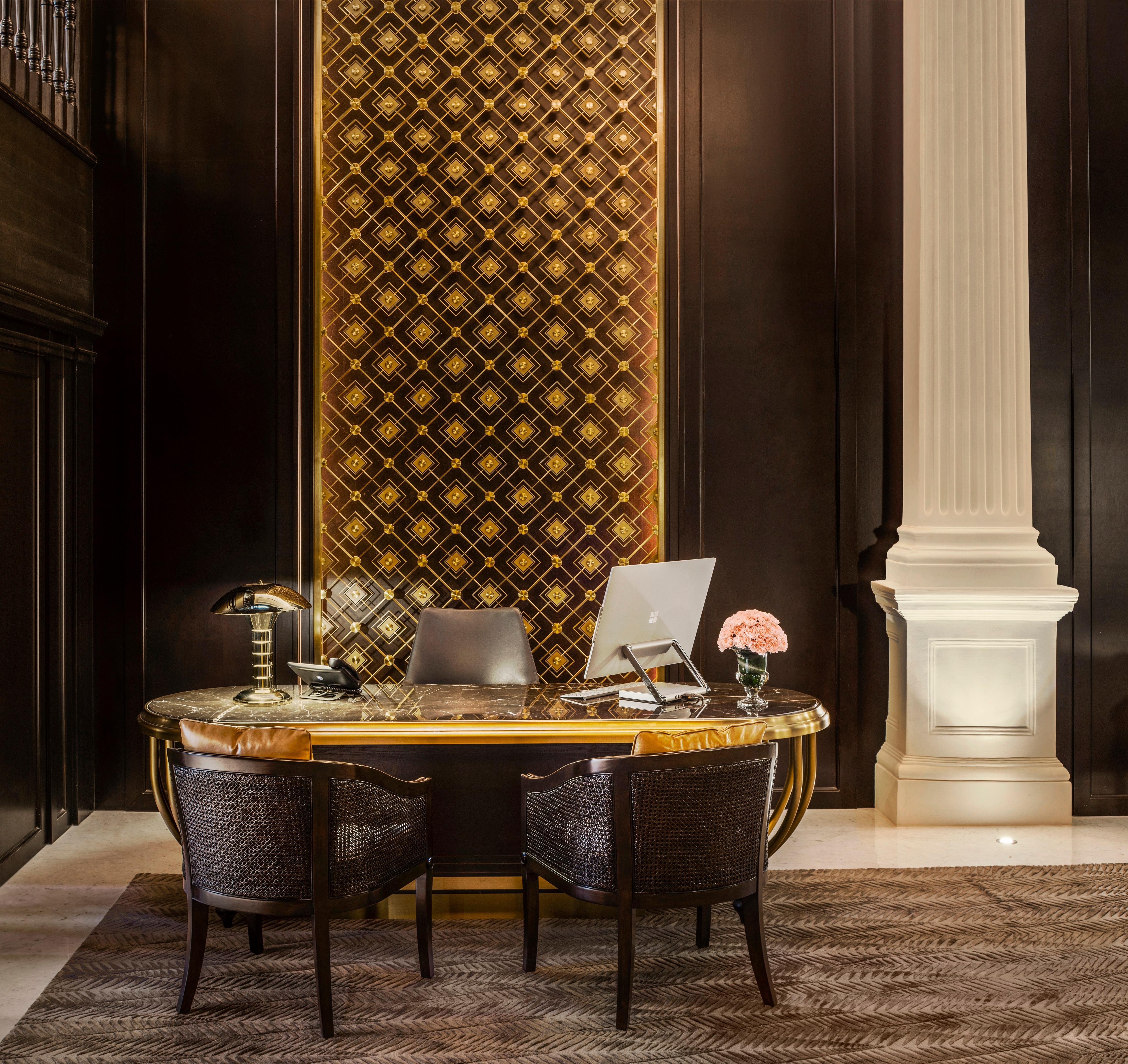 Raffles Singapore Historic Reception Salon