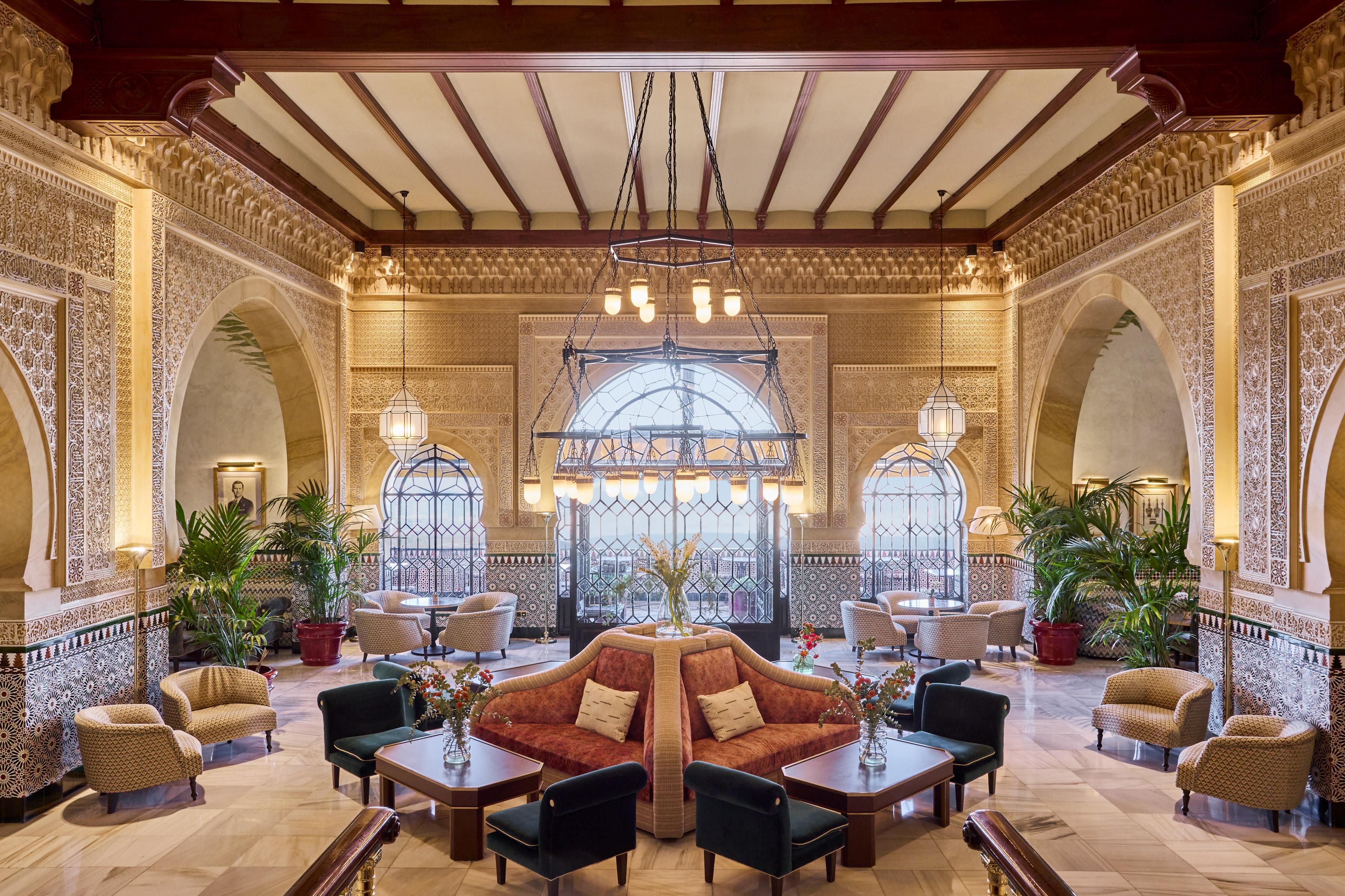 Alhambra Palace Hotel - 1910 Neo-Moorish palace hotel overlooking Granada