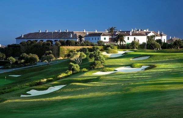 18-hole championship golf course at Finca Cortesin