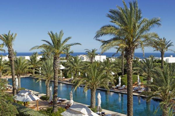 50-meter Olympic swimming pool at Finca Cortesin