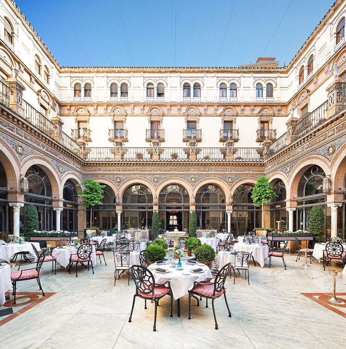 Hotel Alfonso XIII Seville - Colonnaded Courtyard