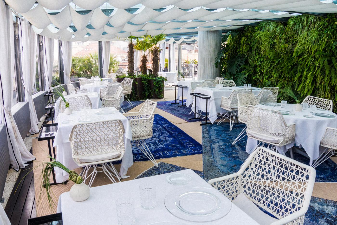 La Terraza del Claris rooftop restaurant and lounge