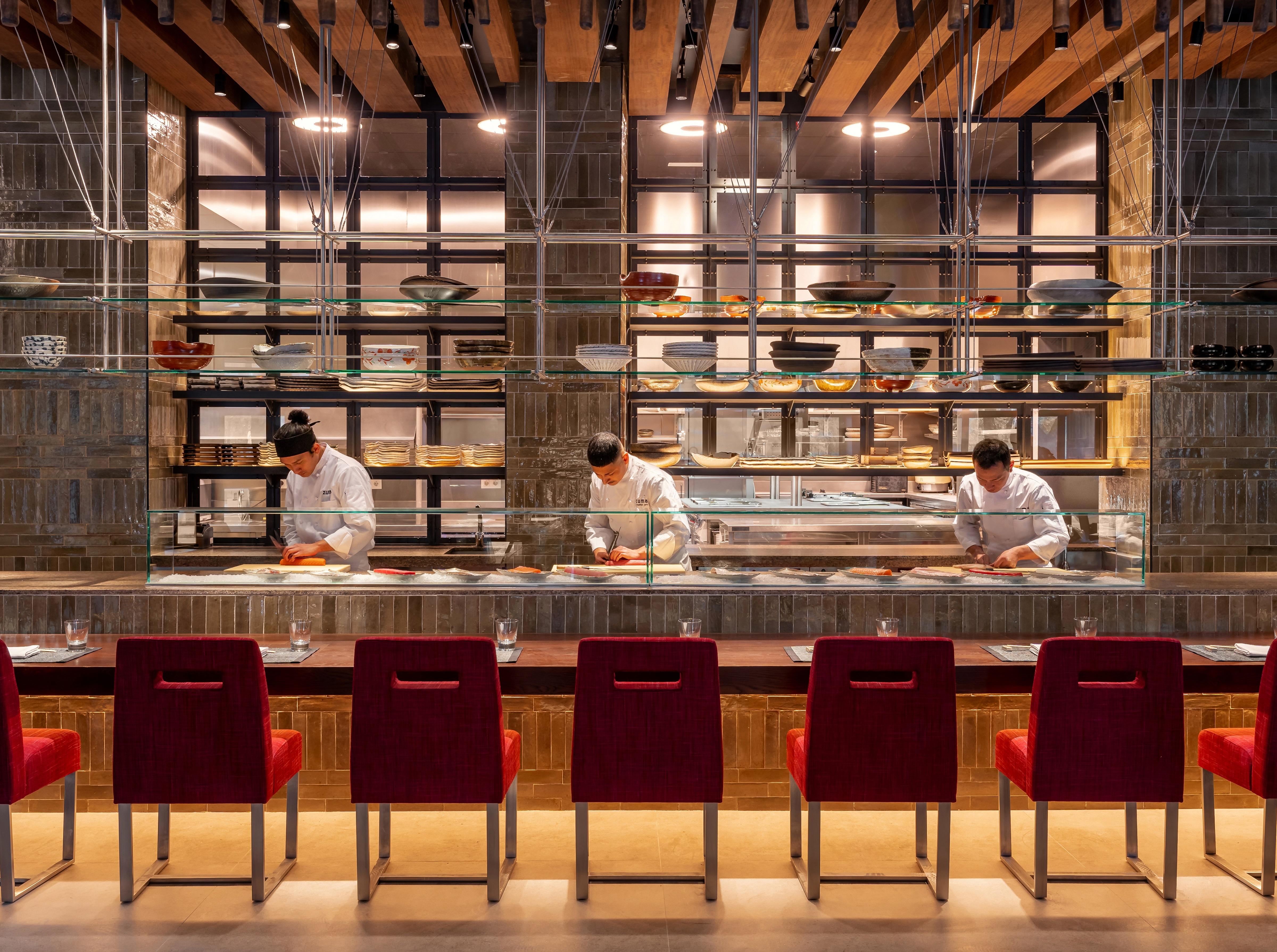 Zuma Madrid contemporary Japanese robatayaki restaurant