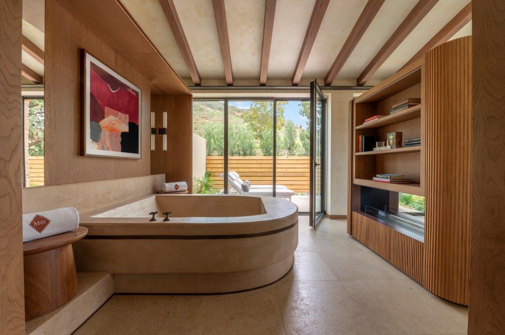 Terrace Suite with fireplace and panoramic views