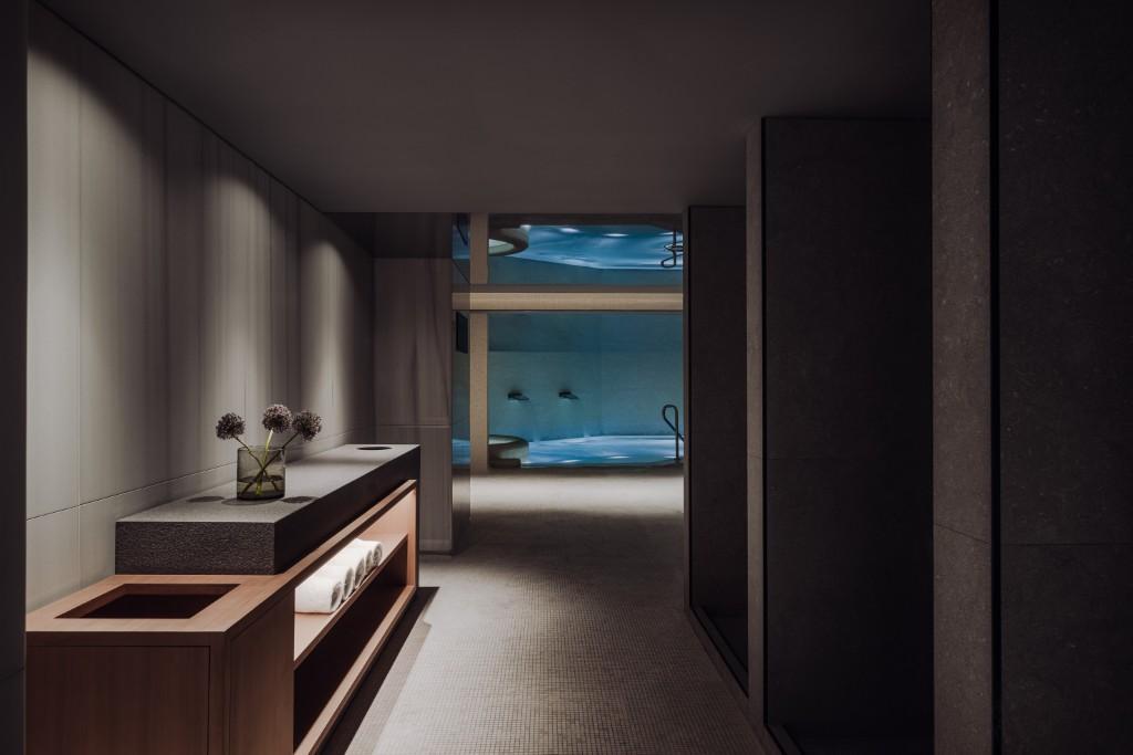 Nobu Spa wellness sanctuary with serene indoor hydrotherapy area